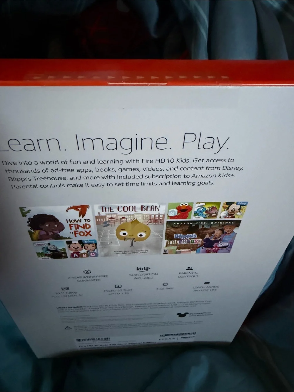 Amazon Fire HD 10 Kids Tablet Toy Story SEALED NEW